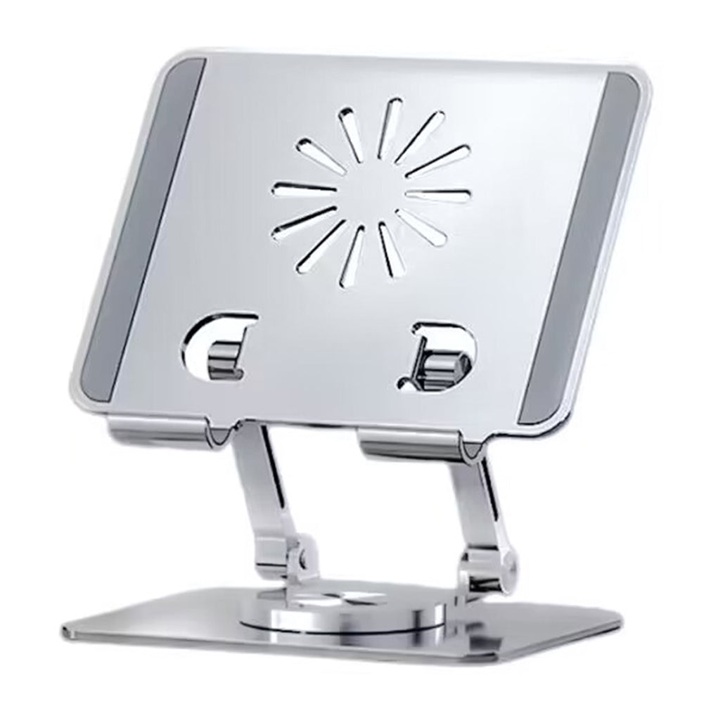 P2027 Folding Lazy Bracket 360 Degree Rotation Aluminum Alloy Tablet Holder Stand P2027 Folding Lazy Bracket 360 Degree Rotation Aluminum Alloy Tablet Holder Stand